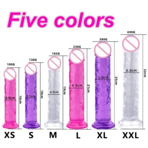 Dildo Transparente