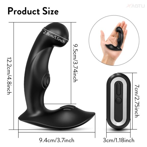 Vibrador Masajeador de Próstata con Control Remoto - Imagen 2