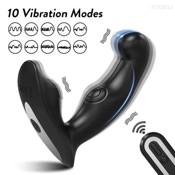 Vibrador Masajeador de Próstata con Control Remoto - Imagen 3