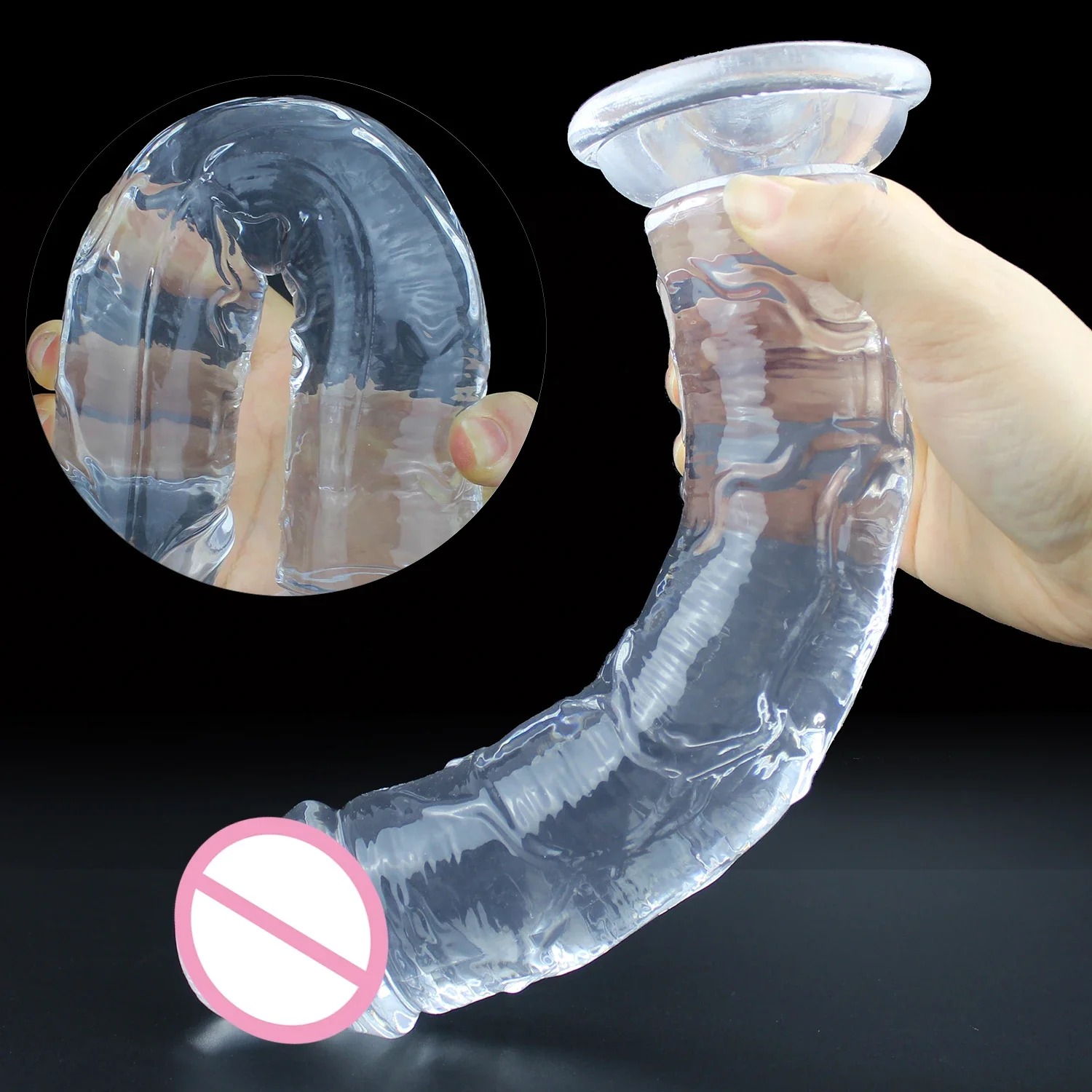 Dildo Transparente - Imagen 3