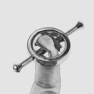 Clips para Pezones Ajustables de Acero Inoxidable