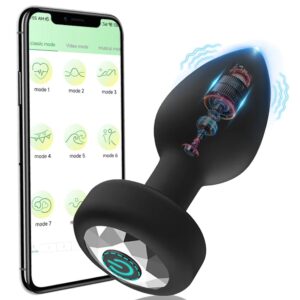 Vibrador Anal con Control por APP