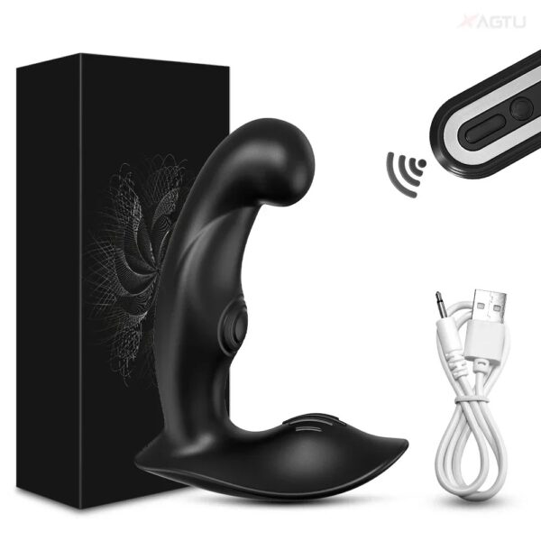 Vibrador Masajeador de Próstata con Control Remoto